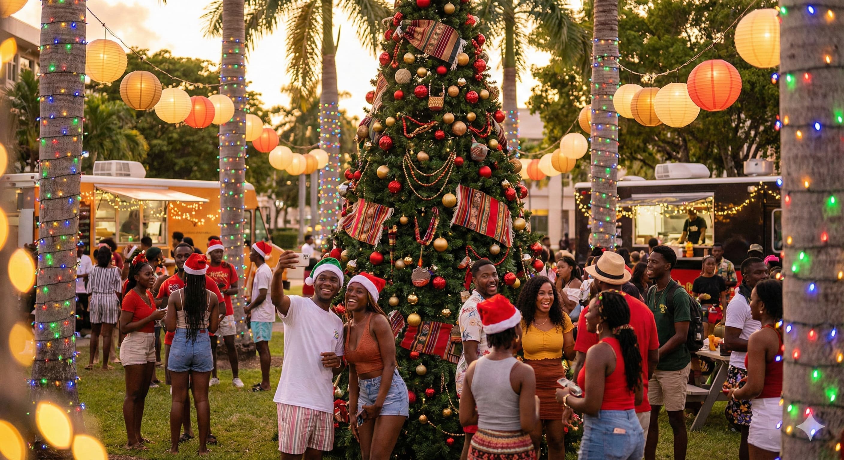 Holiday party celebration